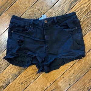 Mudd size 13 shorts, black